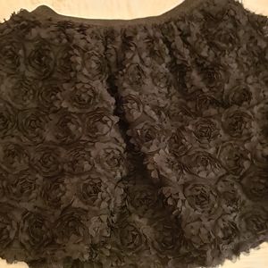 Black Tutu floral design XL (14) children's place